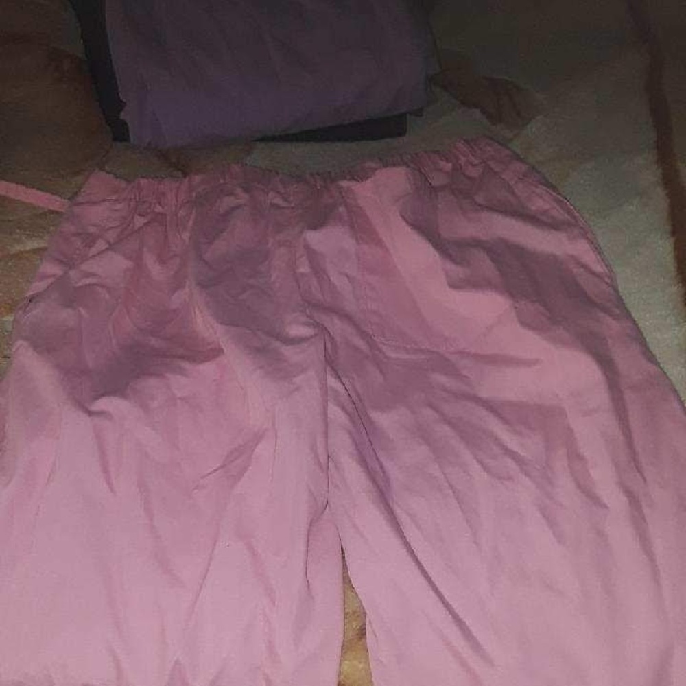 Pink uniform pants